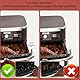 Airfryer Heißluftfritteuse Zubehör für Ninja Foodi Flexdrawer AF500EU 10.4 L, 1×10.4L and 2×5.2L, 17-Stück Zubehör Heißluftfritteuse mit Airfryer Silikonform für Ninja Heißluftfritteuse