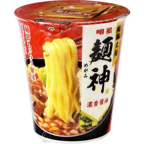 明星 麺神カップ　濃香醤油1食