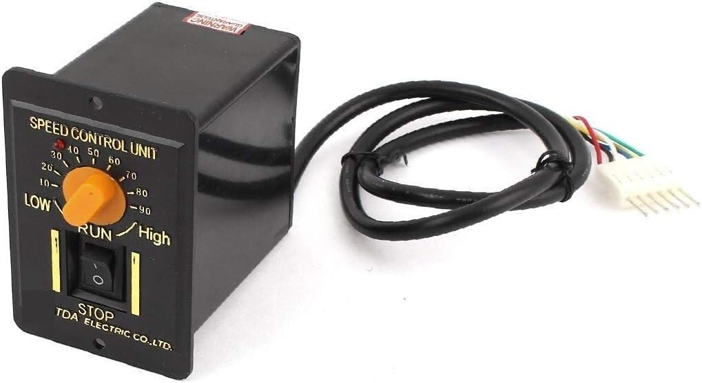Controlador de velocidad de motor con conector de 6 pines y alta eficiencia de 15W