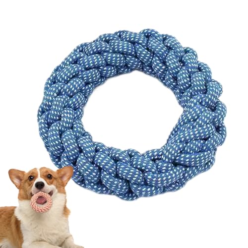 Dog Toys Rope | Puppy Oral Care Chewing Toy | Multi-Functional Rope For Active Pet Training Chewing Teeth Cleaning And Oral Care