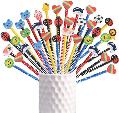 30 Stück Motivationsbleistifte 'Du Schaffst Das' - HB Bleistifte Mit Radiergummi Für Schüler & Lehrer