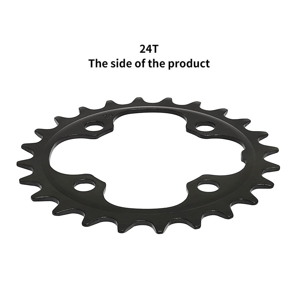 Amazon.co.jp: Zcargel シングルチェーンリング 22T/24T ラウンド