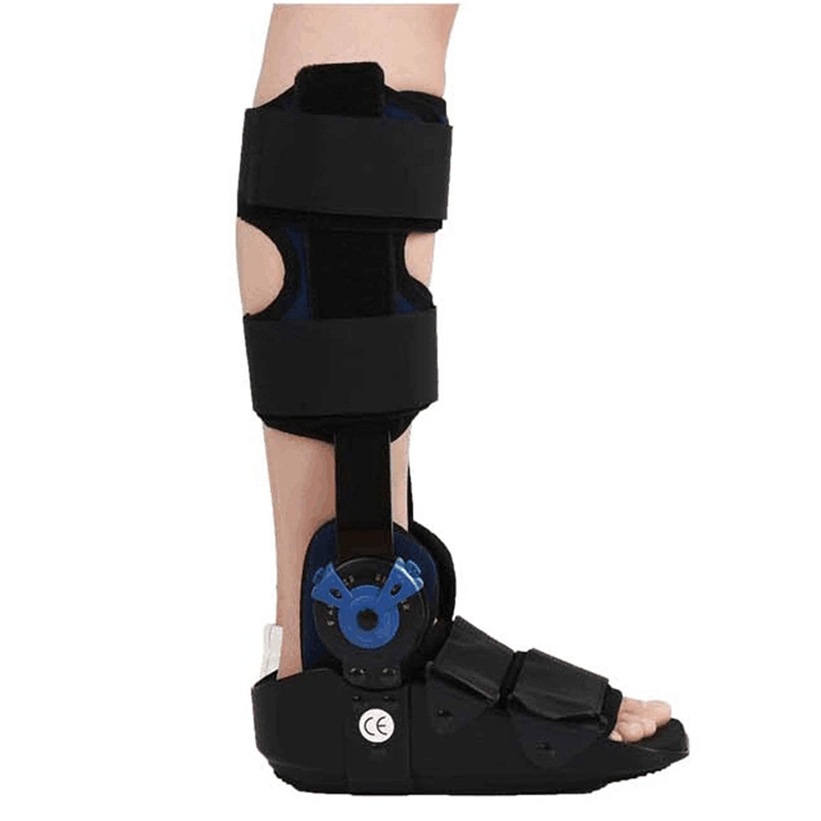 Leunlee Adjustable Foot Supports Protective Walker Boot Orthopedic Immobilizer, Fracture, Injury, Sprain, Swelling, Post-Surgery Healing,S (Size : M)