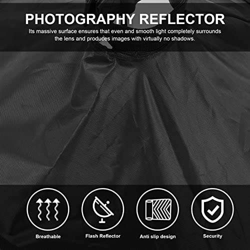 Reflectores fotografía Uonlytech difusor de luz de tela ajustable para retratos 7