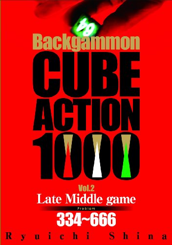 Backgammon Cube Action 1000, Vol 2: Late Middle Game