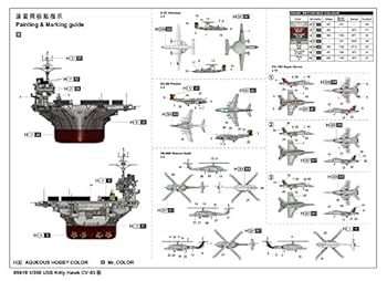 未使用・未開封品) トランペッター 1/350 空母艦載機 アメリカ