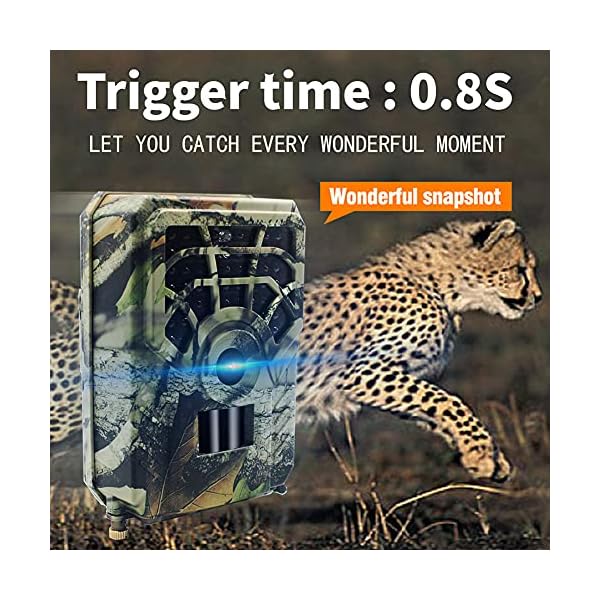 ProsperveilUK HD Wildkamera - 16MP 1080P HD Jagdkamera 120° Weitwinkel IP54 Wasserdicht Nachtsichtkamera mit 32G… – Bild 6