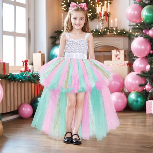 Vestido tutu de hadas para niñas 6 años miniatura 3
