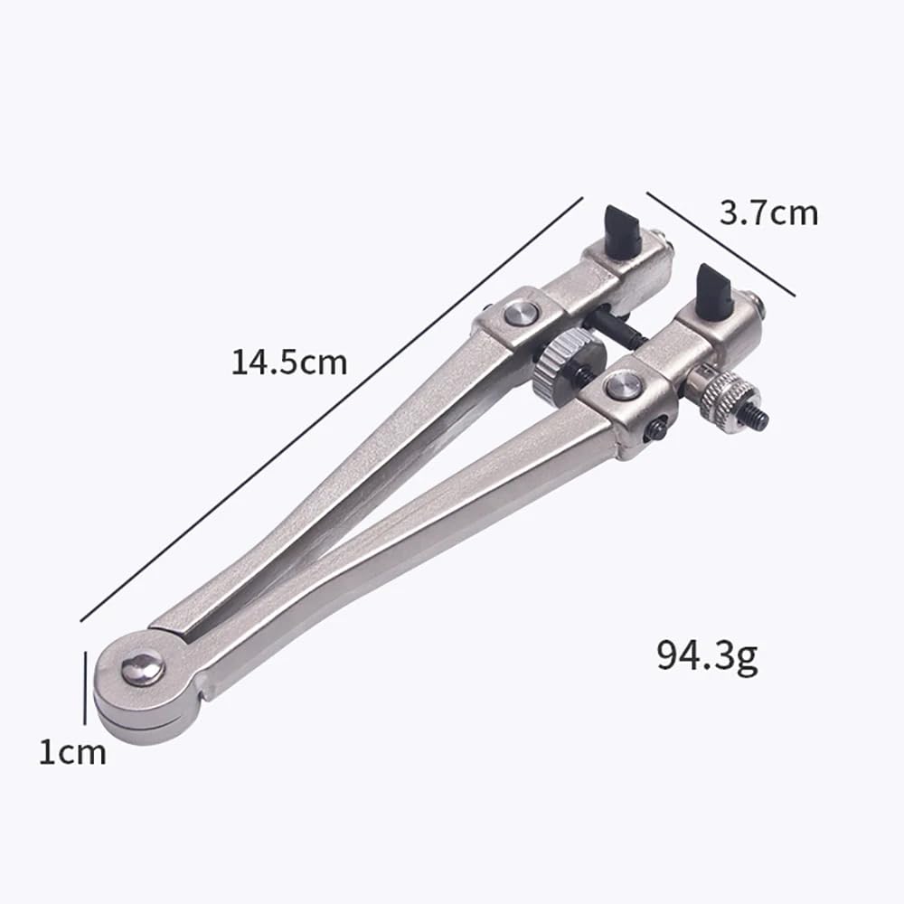 iDili Adjustable Wrist Watch Case Screw Back Opener V-Shape Watchmaker Closer Remover Wrench