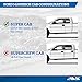 Auto Ventshade [AVS] In-Channel Rain Guards for 1999 - 2007 Mazda B3000; 1999 - 2009 Mazda B4000 Extended Cab; 1999 - 2011 Ford Ranger SuperCab | Window Vent Visors, 2 pcs. - Smoke | 192083