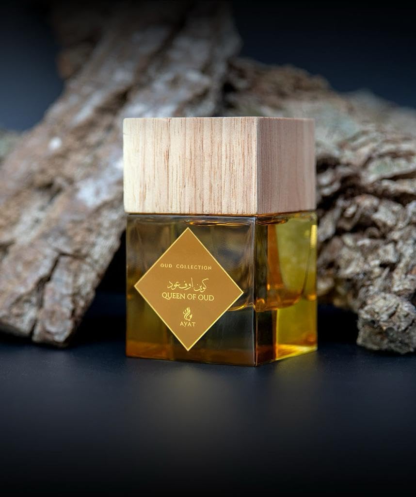 AYAT PERFUMES Eau de Parfum OUD COLLECTION 100 ml – Senteur Arabian pour Hommes et Femmes – Une Fragrance Orientale Sensuelle, Conçue et Fabriquée à Dubaï – Queen Of Oud