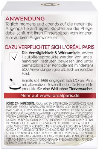 L'Oréal Paris Dermo Expertise Revitalift Augenpflege, 15 ml – Ansicht 2
