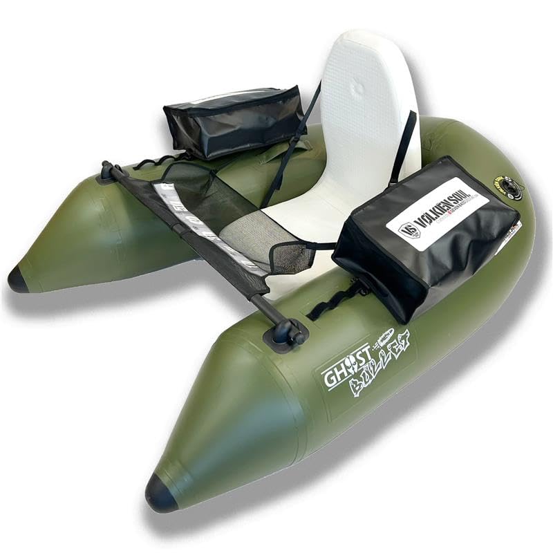 Float Tube Volkien by Seven Bass Bullet Kaki 160 cm