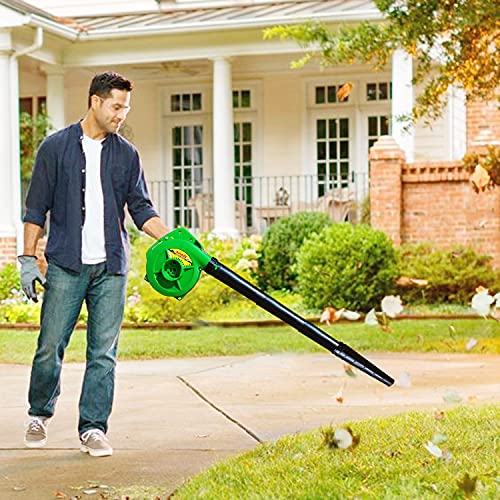 Image of Elmico 700W 100% Copper Armature /6 feet Wire /Heavy Duty Portable rifel Range air Blower with Extra 27 inch Extension Pipe /