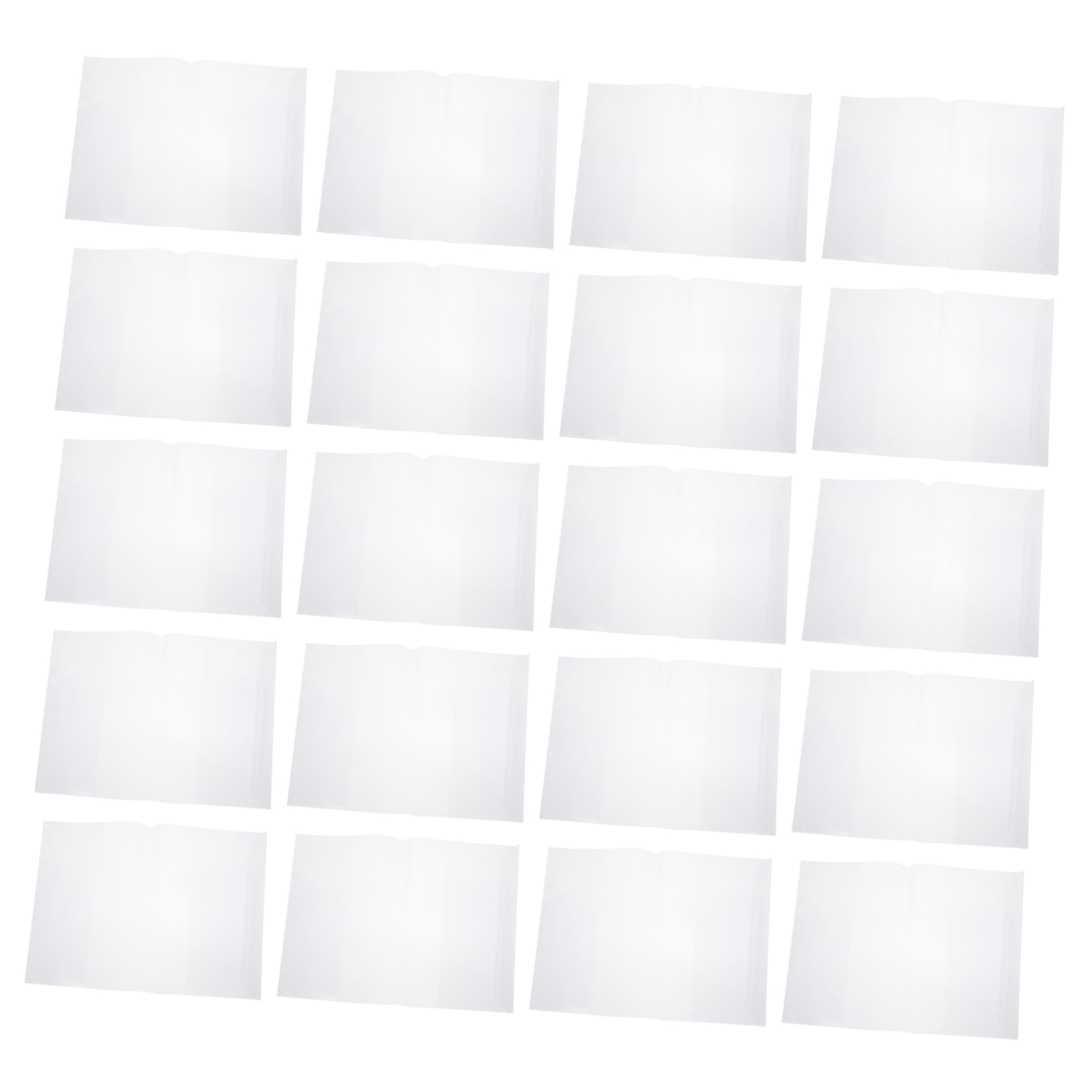 STOBOK Funda De Libro Engrosada y Flexible 50 Unidades Protectora Para Libros y Cuadernos