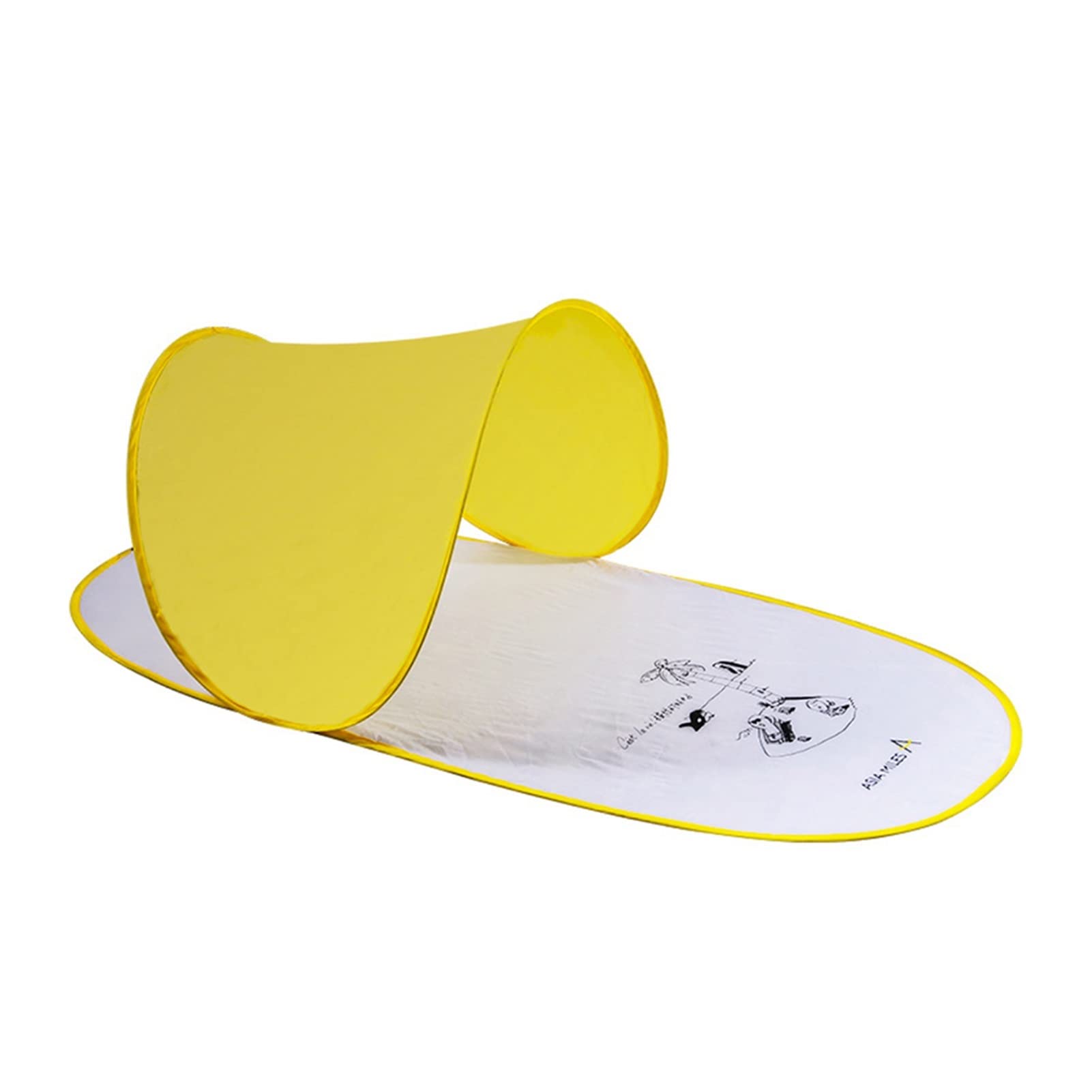 Tragbare Strandzelt Pop-up Zelt Sommer Sea Sun Shelters Garten Outdoor Sun Shelter Pop Up Sonne Schatten Zelt # (Color : A)