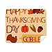Pumkin Thanksgiving Day Turkey Pattern Cleaning Cloth Screen Cleaner 2pcs Suede Fabric