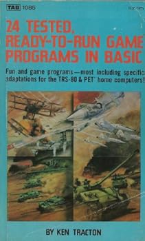 Paperback 24 Tested, Ready-to-Run Game Programs in BASIC Book