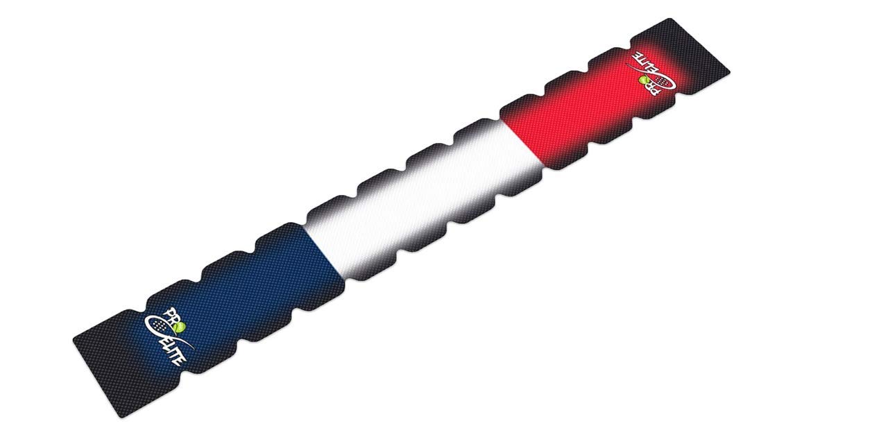 Protector Pala de Padel|Elige tu Color o Bandera|Modelo Dentado|Autoadhesivo|Evita Golpes y Rayaduras,Tecnología de Absorción de Impactos|Medidas 36,2cm x 5,3cm x 0,6cm|Pro Elite| — view 13