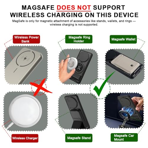 Image of Realme P4 5G Back Cover | Armor Camera Slider 360 Degree Rotating Finger Ring Holder Case with Bracket Stand Back Case Cover (Compatible with MagSafe Accessories) (Black)