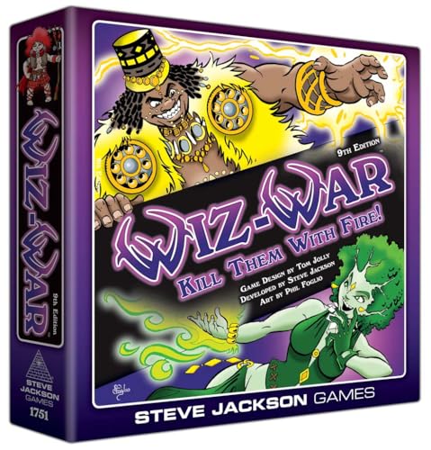 Wiz-War juego de mesa de estrategia 10+ años 2-6 jugadores miniatura 1