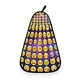 Marca: XiangHeFu XiangHeFu Starry Sky Stars Galaxy Divertido Emoji Bath Toalla de Mano Ducha Altamente Absorbente Multiuso Ultra Suave Hotel