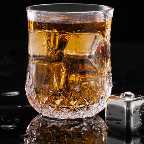 Cubos de hielo de acero inoxidable para enfriar tus bebidas de verano sin aguar el vino o bourbon 5