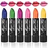 Magic Kiss Color Changing Matte 6 Piece Lipstick Set infused with Aloe Vera Made in USA (Colors of Aloha 1)