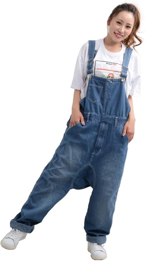 Amazon | [ワンフォークロージング] デニムサルエルオーバーオール
