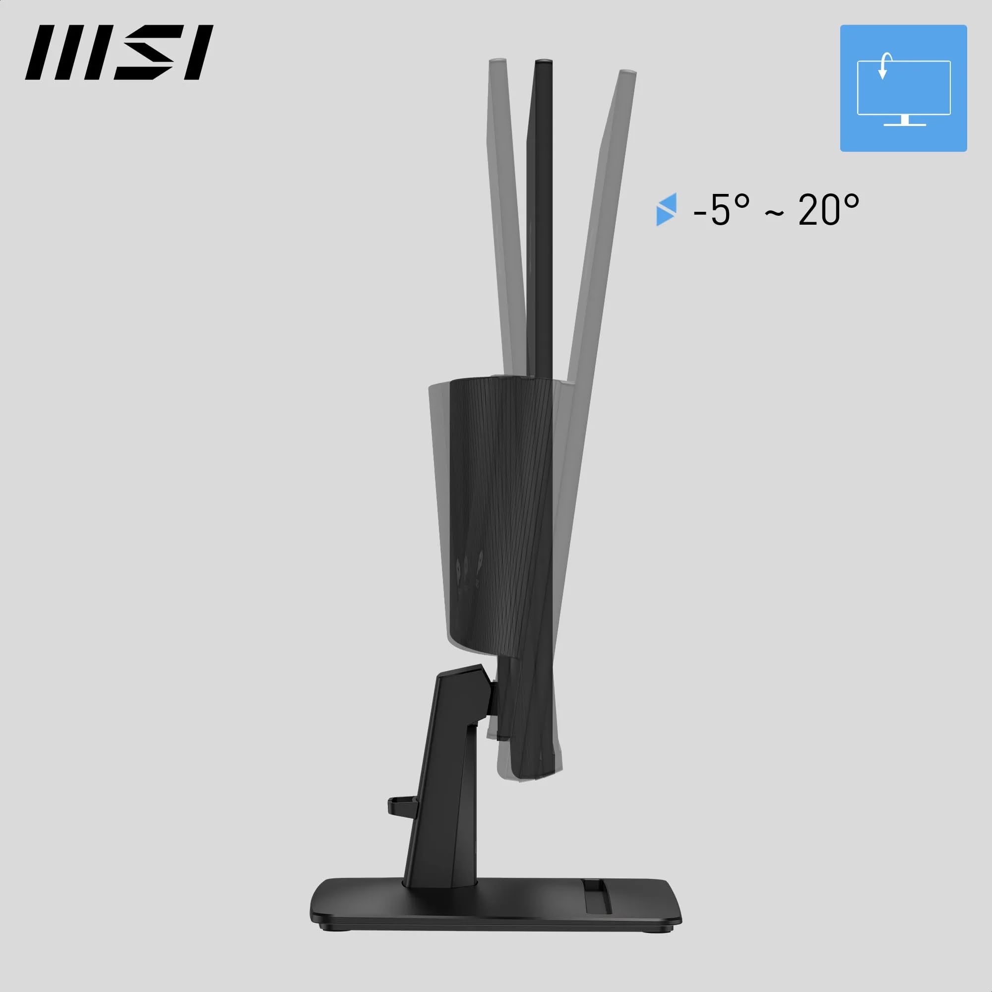 MSI Pro MP275A E14L Écran Professionnel 27" FHD | Dalle IPS 1920x1080, 144 Hz, 1ms, compatible VESA, HDMI, AMD FreeSync™