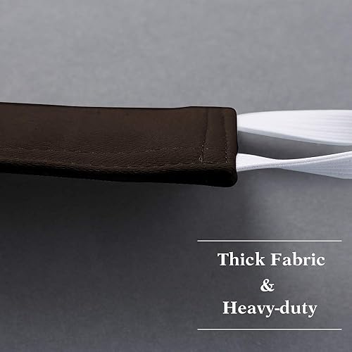 Vista 19 de PONY DANCE Cerrador de puerta de bebé, silenciador de cierre de puerta de guardería con fuertes correas elásticas para un buen amortiguador de sueño