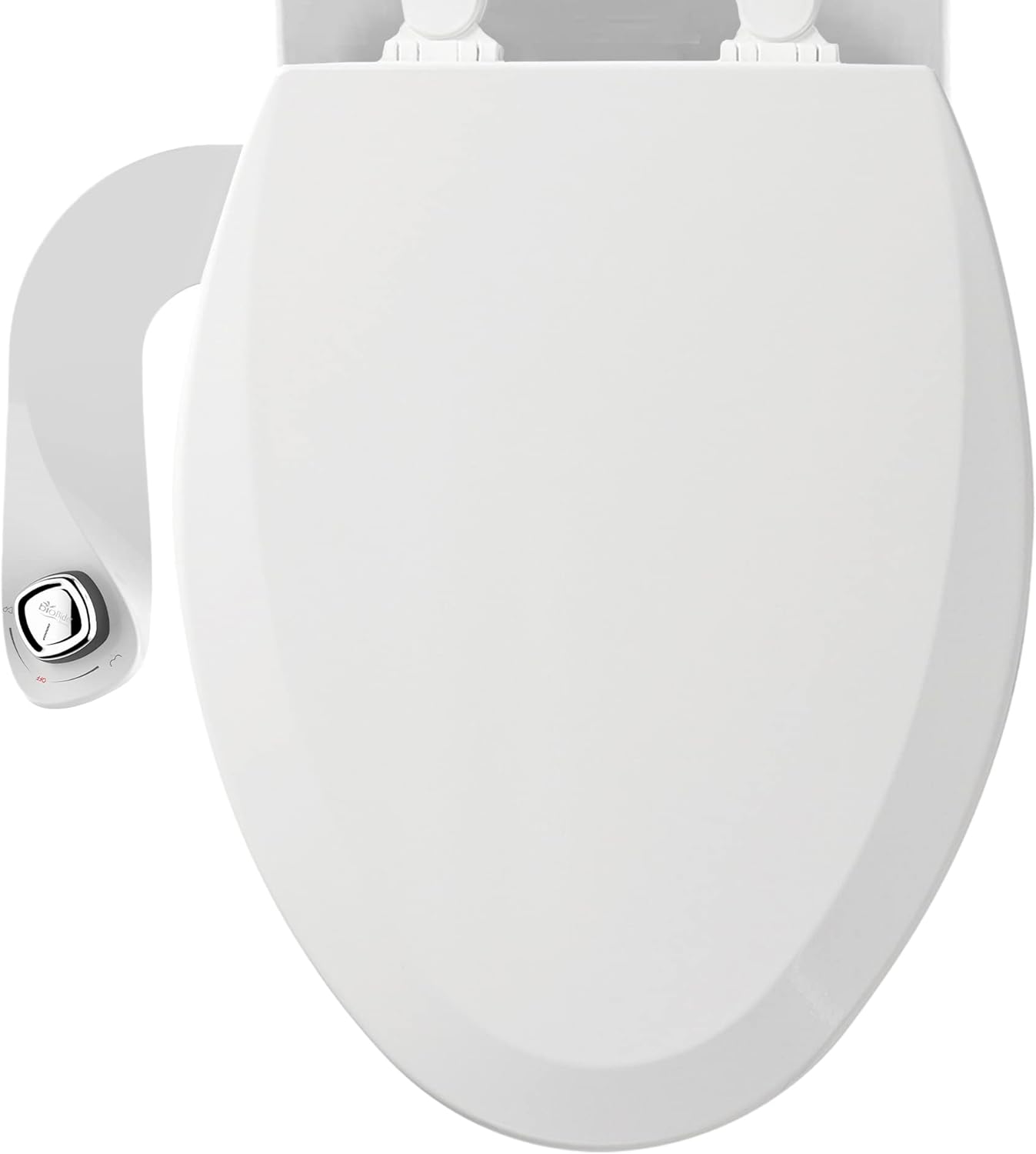 Bemis 1500EC Toilet Seat with Perfect Fit, Fresh Water Spray, Non