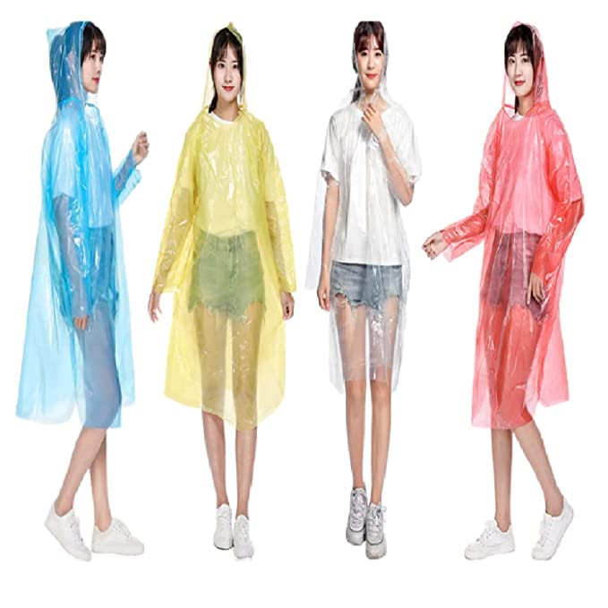 WIZME Set of 6 Pocket Raincoat Unisex Emergency Raincard Pack of 1 :  Amazon.in: Clothing u0026 Accessories