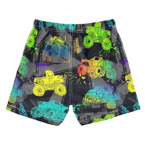 Boys Swim Trunks Beach Board Shorts Quick Dry Toddler Swimsuit Bathing Suits with Mesh Lining2