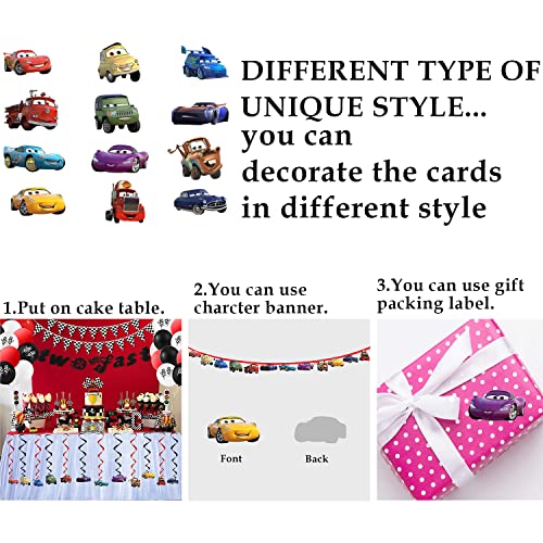 Image of Party Propz Car Theme Birthday Decoration Kit for Boys - 47 Pcs Happy Birthday Vehicle Decorations