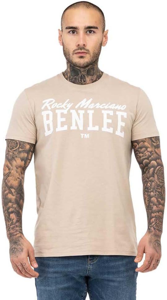 BENLEE Rocky Marciano Lucius Camisa, Negro, XXL Para Hombre