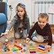 Asitanie 42 Pcs schaumstoffwürfel flüsterwürfel würfel Schaumstoff leise zahlenwürfel softwürfel Kinder Foam dice,Farbwürfel Geschenke für Kindergarten Vorschule Muttertag Geburtstag(Mehrfarbig)