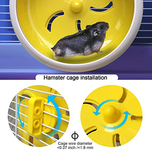 Roda de hamster, roda silenciosa, silenciosa, silenciosa, roda silenciosa, roda de exercício de hams