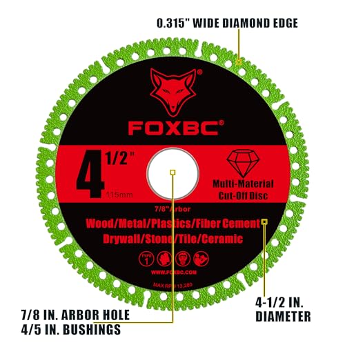 FOXBC Multi-Material Diamond Disc