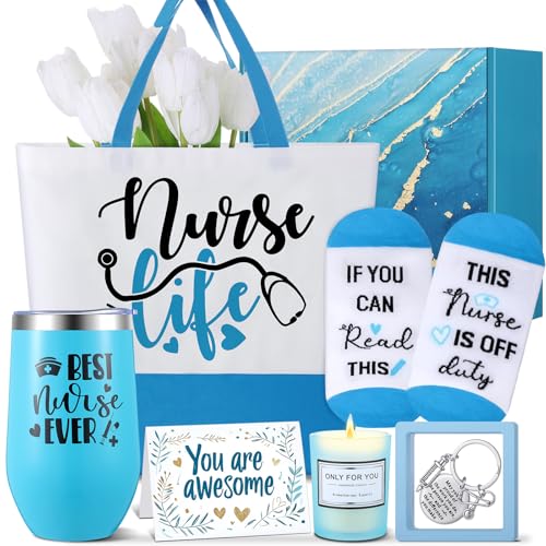 Sieral 7 Pcs Christmas Nurse Gift Nurses Week Graduation Bsn