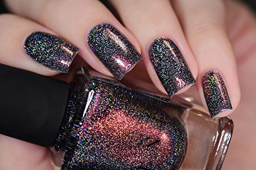 Image of ILNP Revival - Red to Gold Color Kissed Ultra Holographic Nail Polish