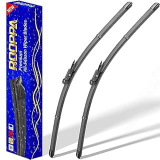 2 wipers Replacement for BMW 3-Series 4-Door E90 E91 F30 F31 F34 F80 M3 09/2009-2018 Audi A3 2005-2013, Windshield Wiper Blades Original Equipment Replacement - 24"/19" (Set of 2) Pinch Tab