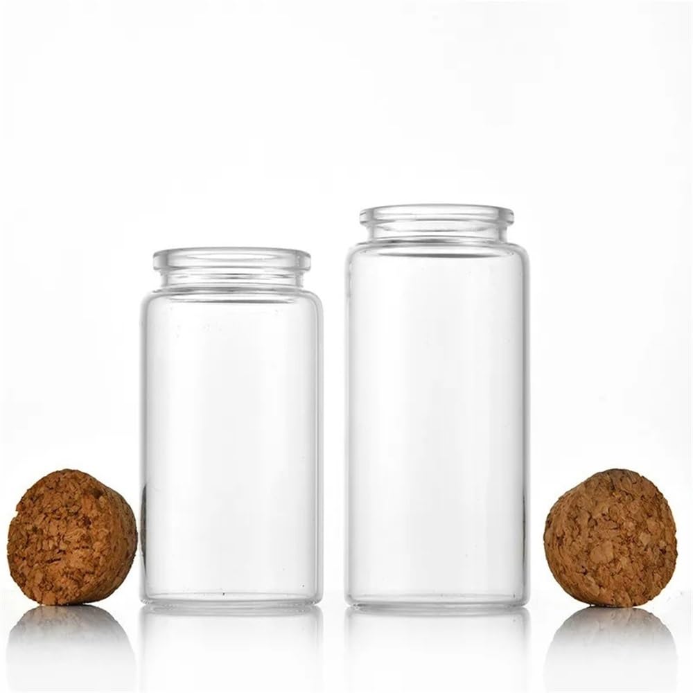Attrezzature e forniture di laboratorio 6 contenitori for polvere in vetro borosilicato da 47 mm