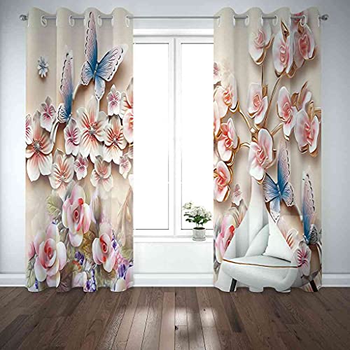 Rideaux occultants isolés thermiques phoniques polyester 3D - 5