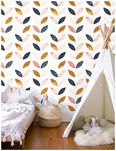 HAOKHOME Kids Peel and Stick Wallpaper Boho...