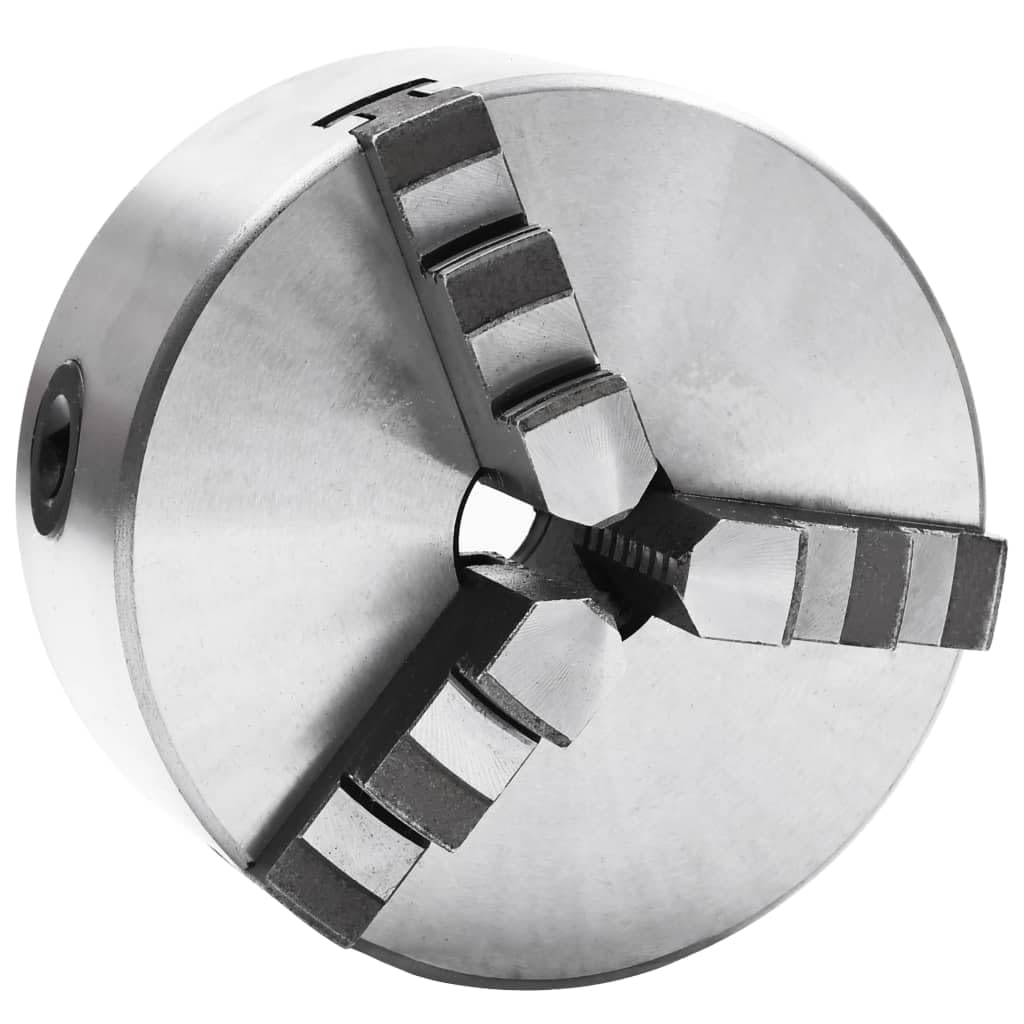 vidaXL Drehfutter 3-Backen Selbstzentrierend, 125 mm, Stahl, 3000 U/min
