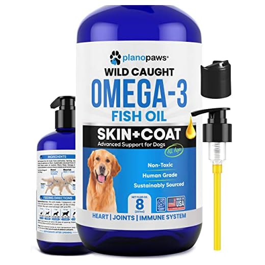 Omega 3 Fish Oil for Dogs - Better Than Salmon Oil for Dogs - Dog Fish Oil Supplement - Reduce Shedding & Itching - Supports Joints, Brain, Heart Health- Dog Skin and Coat Supplement - Fish Oil Liquid