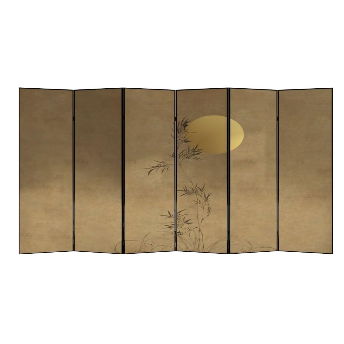 Privacy Screen Floor-standing Screen Partition Decoration Living Room Office Foldable Background Wall Privacy Room Divider