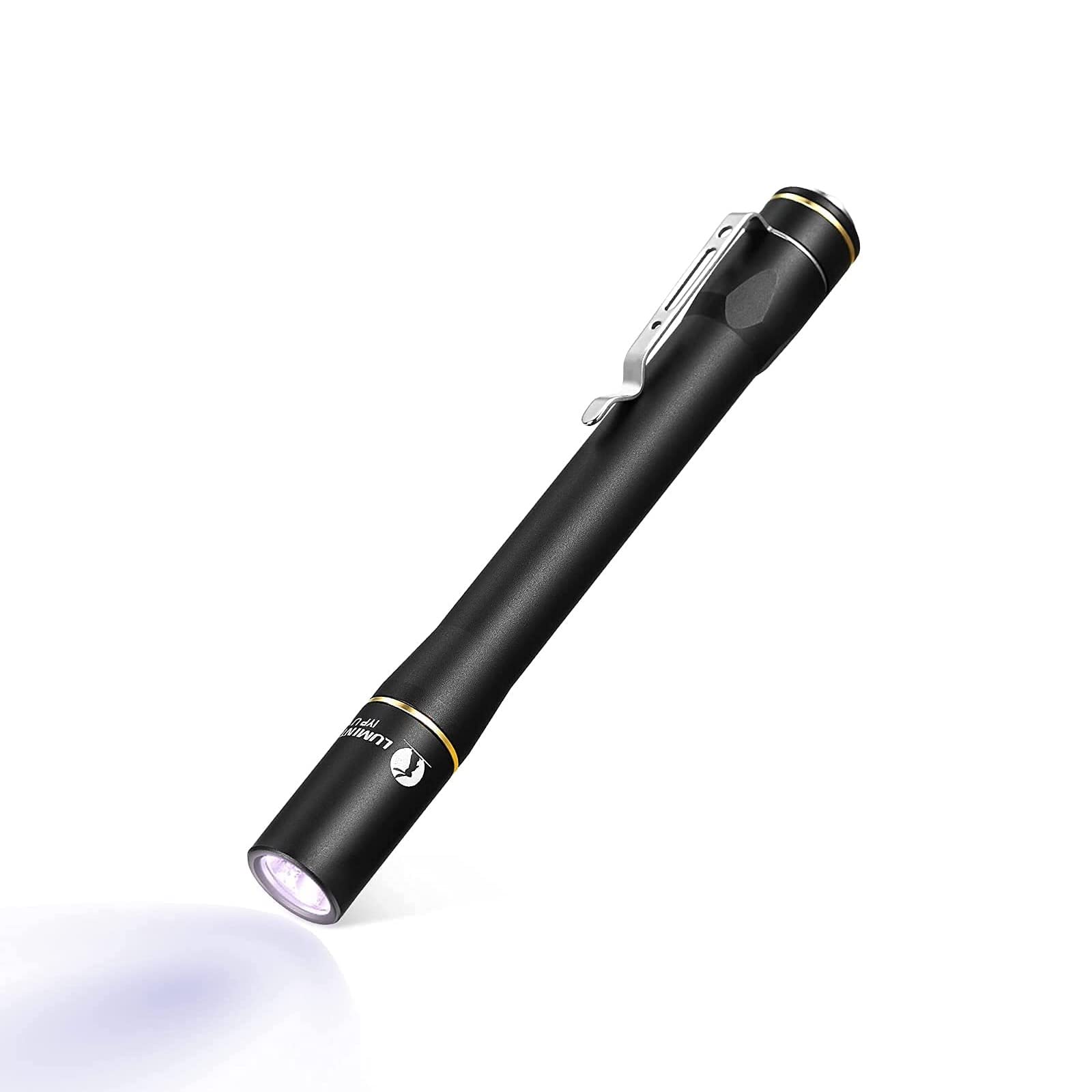 LUMINTOP UV Black Light Flashlight IYPUV 365nm Ultraviolet Pen Lights 2 Outputs UV Penlight for Leak Inspection, Pet Urine Detection, Scorpion, Bed Bug, Resin Curing, Dog Stain with Memory Function