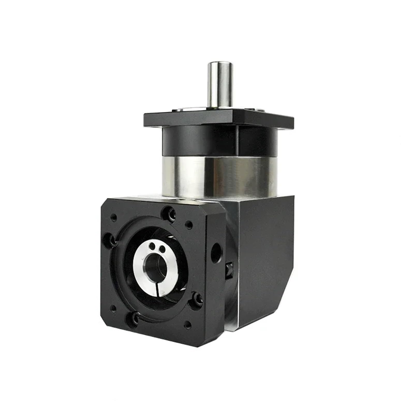 Flange Servomotor Gearheads for Nema 23 34 Stepper Motors 90 Degree Right Angle Planetary Gearheads 60 80 90 110 130 mm Speed Ratio 100 to 1(PVF060 11mm Input)